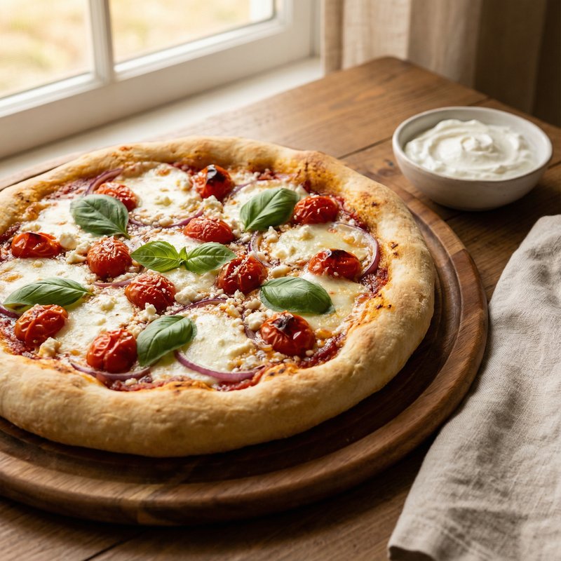 Greek Yogurt Protein Pizza Crust