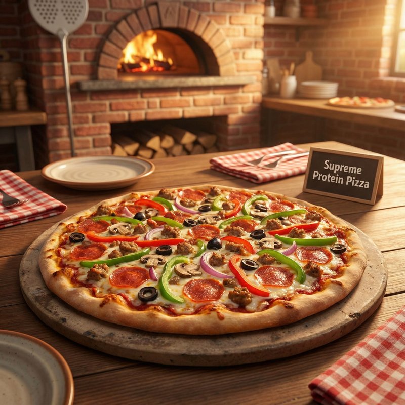Supreme Protein Pizza
